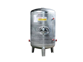 Zbiornik hydroforowy 1000 l, ocynkowany, 6 bar (z wyposażeniem) pionowy WIMEST GZD1000/6
