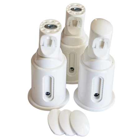 Mocowanie grzejnika łazienkowego Noan Trading rozstaw 10mm 3szt O2(10)X3