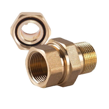 Śrubunek prosty długi z oringiem HARD 1/2