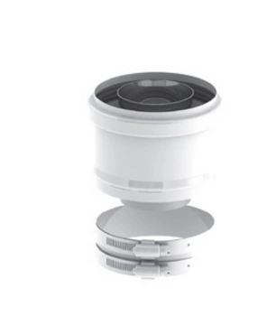 Złączka kotła Beretta Quadra Green 25 KW, Ø60/100 mm JEREMIAS TWPL1820303060100