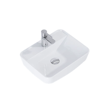 Umywalka ENZO 50x40 blat, ceram white ELITA RE040500148060