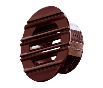 Wentylacja DOSPEL 007-0702 RD 40 rozeta drzwiowa brązowa