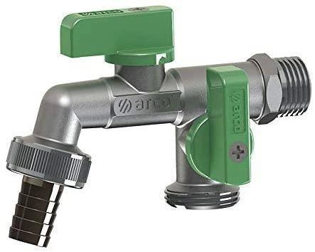 Zawór kulowy czerpalny antykamienny NANO DOBLE 1/2GZ x 3/4GZ + 3/4GZ x 15 ARCO 00472