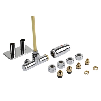 Zestaw Termostatyczny Terma Unico Kątowy Prawy TGETUNICPKCRO Chrom