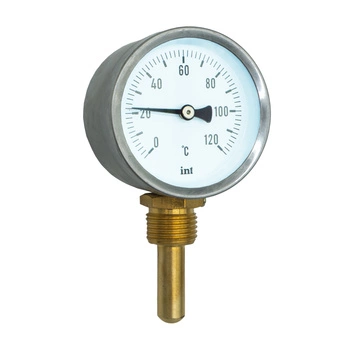 Termometr bimetaliczny tarczowy. TB-063 63mm 1/2