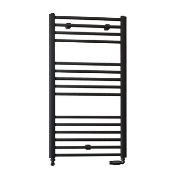 Grzejnik łazienkowy LUXRAD MAX922500S040 922X500 447W czarny mat str.