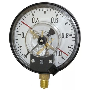 Manometr Wika 111.20.160 0-1bar G1/2B Dolny Pokrywa Stal Czarna Szyba Tworzywo EM3 30108641