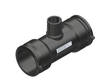 Trójnik 90° PLASSON 491404125110 RED. SG EL.OP. DO PE FI 125X110X125