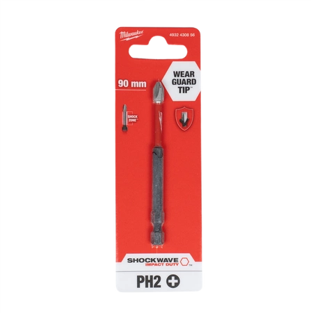 Bit SHOCKWAVE PH2 90 mm MILWAUKEE 4932430856