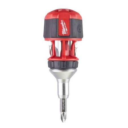 Krótki uniwersalny wkrętak z grzechotką 8w1 Milwaukee 4932471868
