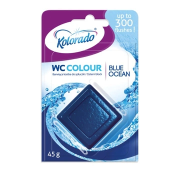 Kostka WC HAL Colour niebieski ocean 45G WCC1K