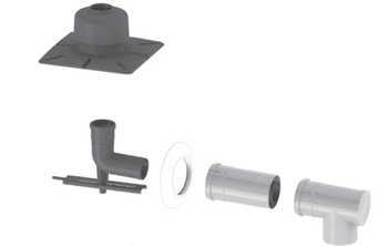 Zestaw w szacht 060/100 z zakończeniem PP JEREMIAS BOXTWPL09060/100