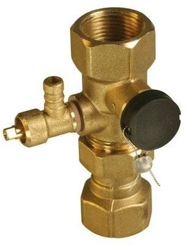 Szybkozłącze ASK, do naczynia wzbiorczego, z zaworem rewizyjnym, 2x GW G1