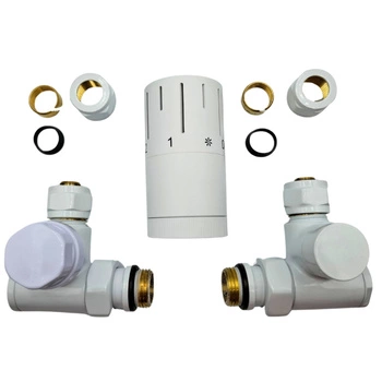 Komplet termostatyczny osiowy z podejściem pod grzałkę Prov 1/2