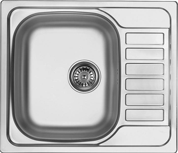 Zlewozmywak SOUL dekor 1-komorowy Z/KO 580x500x170, 3,5