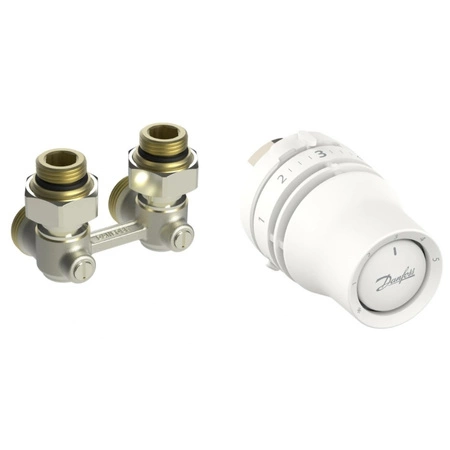 Zestaw termostatyczny Box Danfoss 2 elementy Redia M30X1,5 015G5132