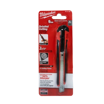 Nożyk z łamanym ostrzem 9 mm MILWAUKEE 48221960