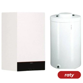 Pakiet Kocioł gazowy jednofunkcyjny VIESSMANN Z028171 Vitodens 100-W 19 kW + zasobnik Vitocell CUGA 100 l