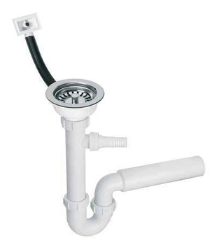 Syfon zlewozmywakowy rurowy 3,5