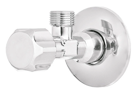 Zawór grzybkowy kątowy Invena zw-52-015-l czerpalny 1/2