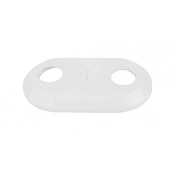 Rozetka maskująca podwójna do rur miedzianych FI 22 mm HYDROLAND R010