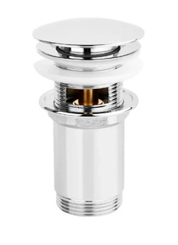 Korek click - clack Invena SC-B1-028-G uniwersalny duży grzybek chrom