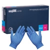 Rękawice diagnostyczne EasyCare Nitrile Nitrylowe bezpudrowe niesterylne niebieskie S A100 RNBS10001