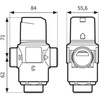 Termostatyczny zawór mieszający ATM 761, DN20, G1