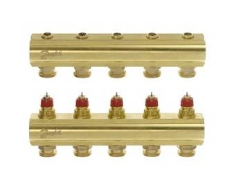 DANFOSS Rozdzielacz do ogrzewania podłogowego 5 obwodów FHF-5 088U0505