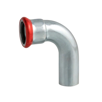 Kolano jednokielichowe Vesbo CZ1K90-35 zaprasowane 90° 35×35