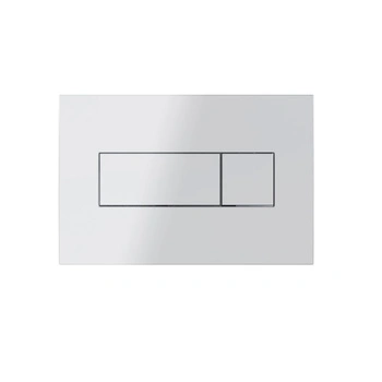 Płytka spłukująca biała 3/6L kwadratowa DELFIN DEL M370