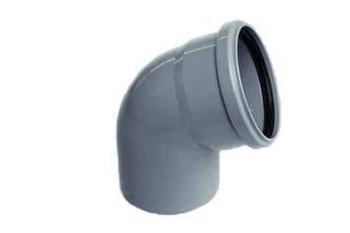 Kolano kanalizacyjne 67° Kaczmarek FONICA 2210132180 FI 40 PP niskoszumowe