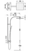 TRES Zestaw termostatyczny natryskowy (bateria termostatyczna + deszczownica + słuchawka + wąż) TRESMOSTATIC 21139501