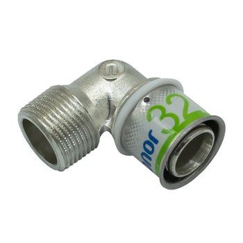 S-Press PLUS Kolano z gwintem zewn. 32-R1