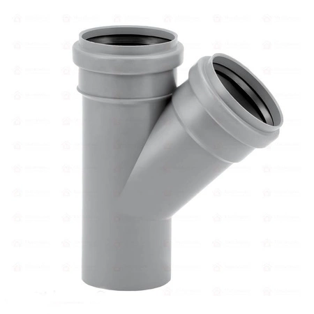 Trójnik kanalizacyjny  FI 75/75 < 45 PP niskoszumowy FONICA KACZMAREK 2220242160