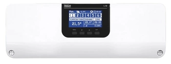 Sterownik zaworów termostatycznych TECH-STEROWNIKI L-12 WG.20.0152 przewodowo-bezprzewodowy, 8 sekcji, komunikacja RS485