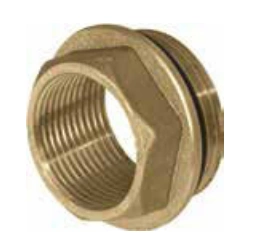 Redukcja mosiężna do rozdzielacza GZ/GW - G1