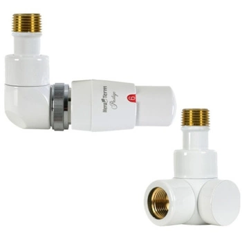 Zestaw Termostatyczny Vario Term Lux i GW 1/2” pex osiowy biały LUX1GS0206CFK/L