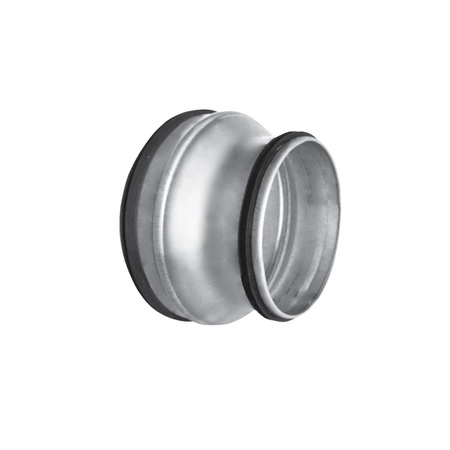 Zwężka tłoczona Alnor RPCL-200-160 krótka z uszczelką nypel - nypel 