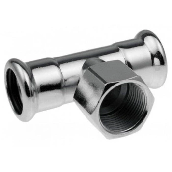 STEEL trójnik PRESS GW 15x1/2x15 KAN-therm 1509258004