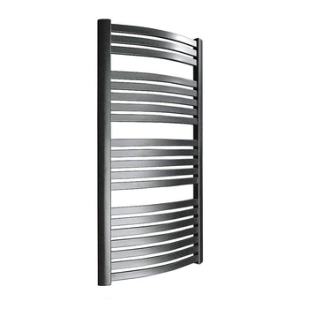 Grzejnik łazienkowy Delfin DEL 125711 Exclusive ciemny grafit mat 580 x 945 485 W rozstaw przyłączy: 500