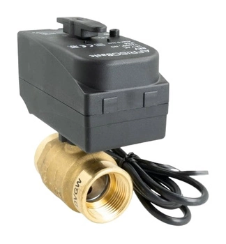 Zawór kulowy z siłownikiem BEV Afriso 9022310 2-drogowy DN25 Rp1
