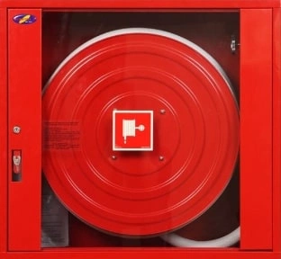 Szafka hydrantowa Supron HW-25-Z-20 zawieszana patent szyba przezroczysta 