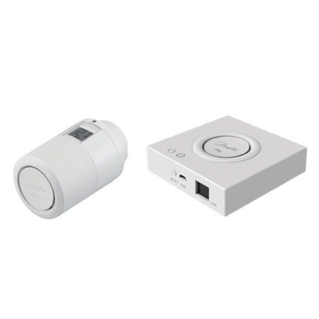 Bramka elektroniczny termostat grzejnikowy Danfoss Ally Starter Kit 014G2440