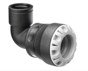 Kolano 90° PE-STAL (PUSH FIT-1015) FI 40X40 GW (wciskane) PLASSON 1015U0040015