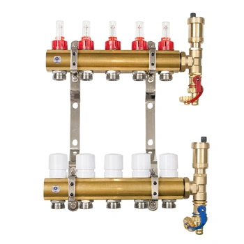 Rozdzielacz ogrzewania podłogowego Reiter RMOP#210-KOSA-05 5 obwodów bez złączek