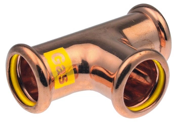 Trójnik Copper Gas Press - 28 KAN-therm 2263257003