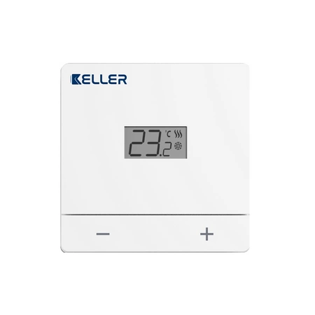 Regulator temperatury ENGO KEL 764718 dobowy, przewodowy  Controls 230V, biały