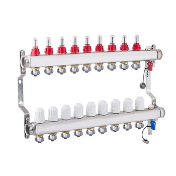 Rozdzielacz Perfexim PHA-127/H 30-127-0900-031 stal nierdzewna 9 obwodów PN6
