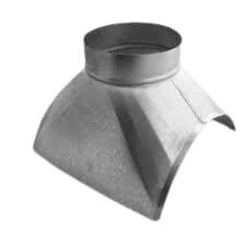 ALNOR Trójnik siodłowy segmentowy bez uszczelki ocynkowany SSC-355-160